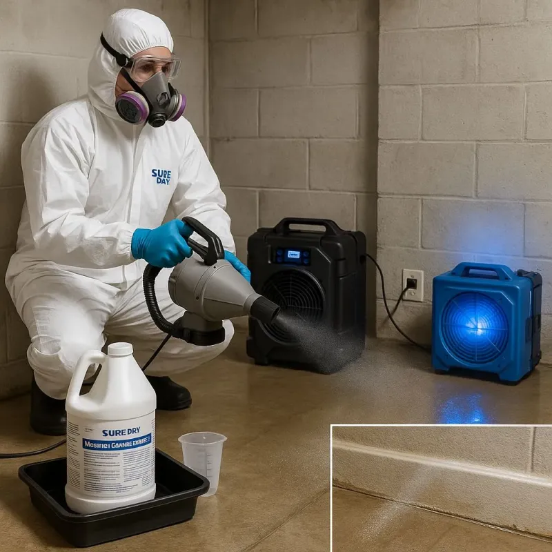 Sanitization and Odor Removal process in Wolverine Lake, MI