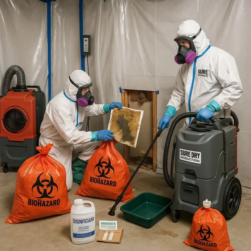 Contaminated Water Handling Protocols process in Wolverine Lake, MI